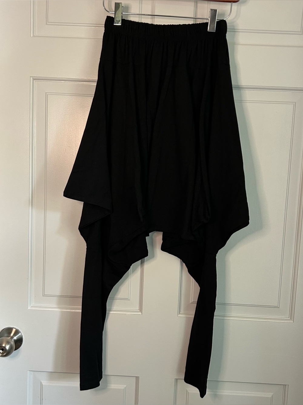 Ellazhu Harem Pants Trousers GY508 Womens M Black Leggings Goth Fairy Grunge NWT
